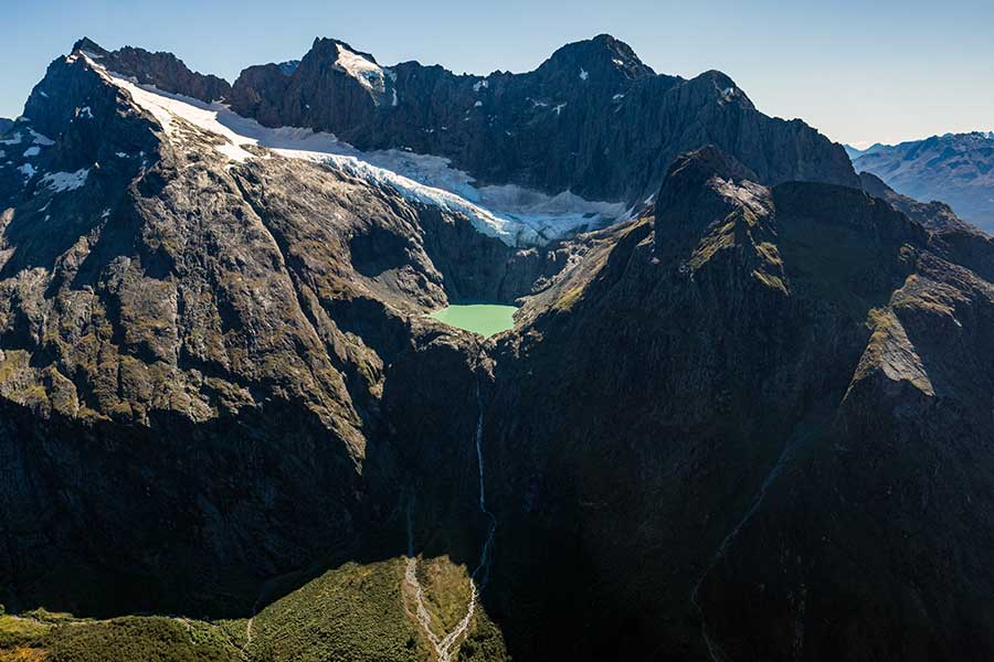 Lakes & Waterfalls of Fiordland National Park